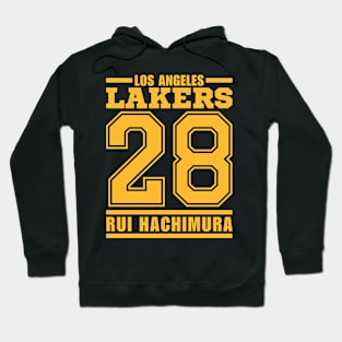 LA Lakers Hachimura 28 Basketball Player Hoodie